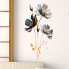 PVC Background Decor Decals Retro Aesthetic Wallpaper Home Decor Flower Wall Stickers Window
