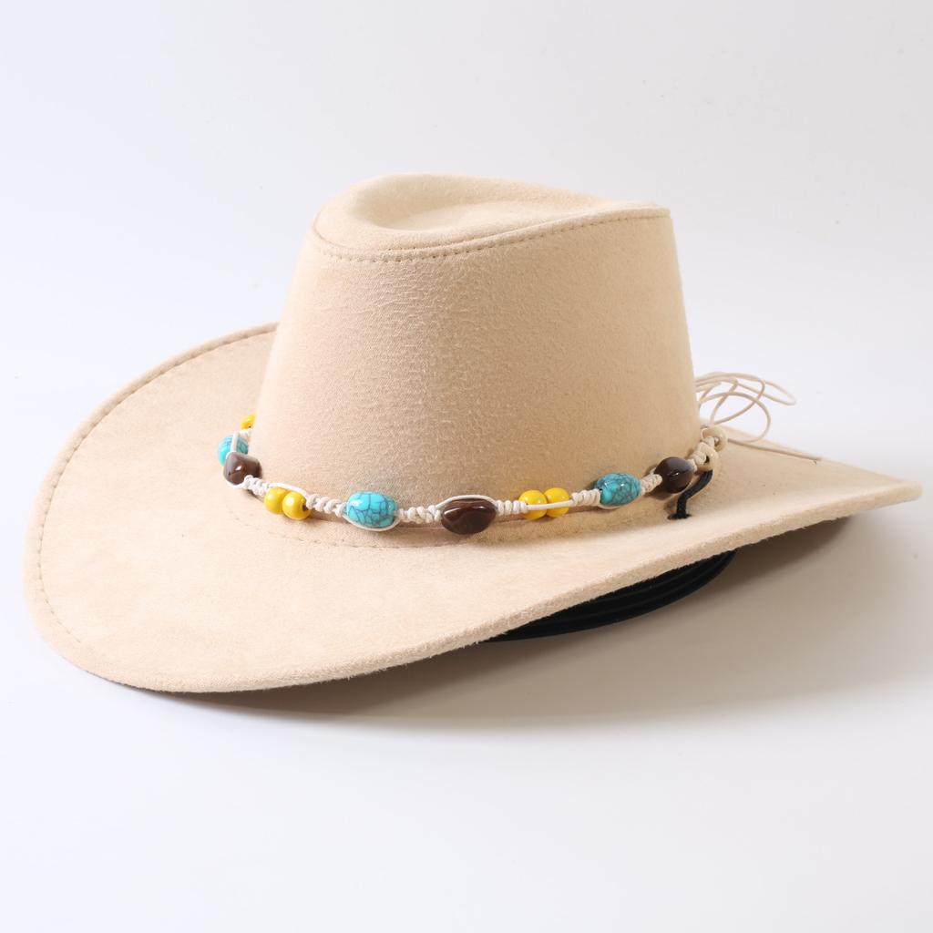 Popolare cappello western da cowboy a tesa larga classico europeo e americano per uomo e donna moda outdoor cappello da cowboy anti-sole cappello jazz