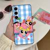 P-Powerpuff-GirlS Phone Case For Samsung S 24 Fe 25 Ultra Plus 20 Lite 21 30 22 23 24 22 Ultra 5G Fundas