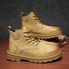 Martin Boots Men's Winter High-top Rhubarb Boots Outdoor Non-slip Tooling Boots Casual Versatile