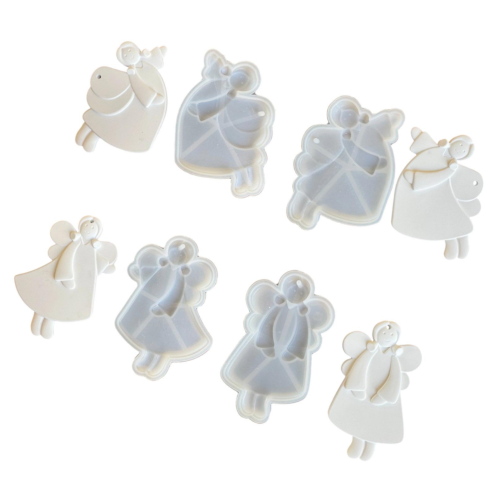 Sturdy Silicone Angelic Wing Craft Mould Multipurpose for Handmade Candle Soaps Decorative Plasters Creation 1