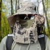Wide-brimmed Sunhat Sunshade Fishing Hat Mountaineering Jungle Visor Sunblock Sunhat Sunshade Hat