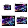Neon Joker Art Print - Colorful Wall Decor for Bedroom or Living RoomOffice Mat Home Decor Office Desk Chair Carpet for office ph113