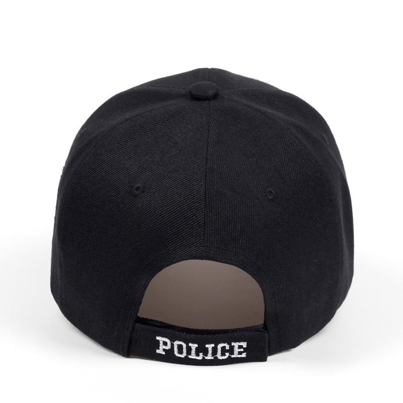 POLICE Letter Embroidery Baseball Cap Hip Hop Cap Men's Universal Trucker Cap Golf Cap