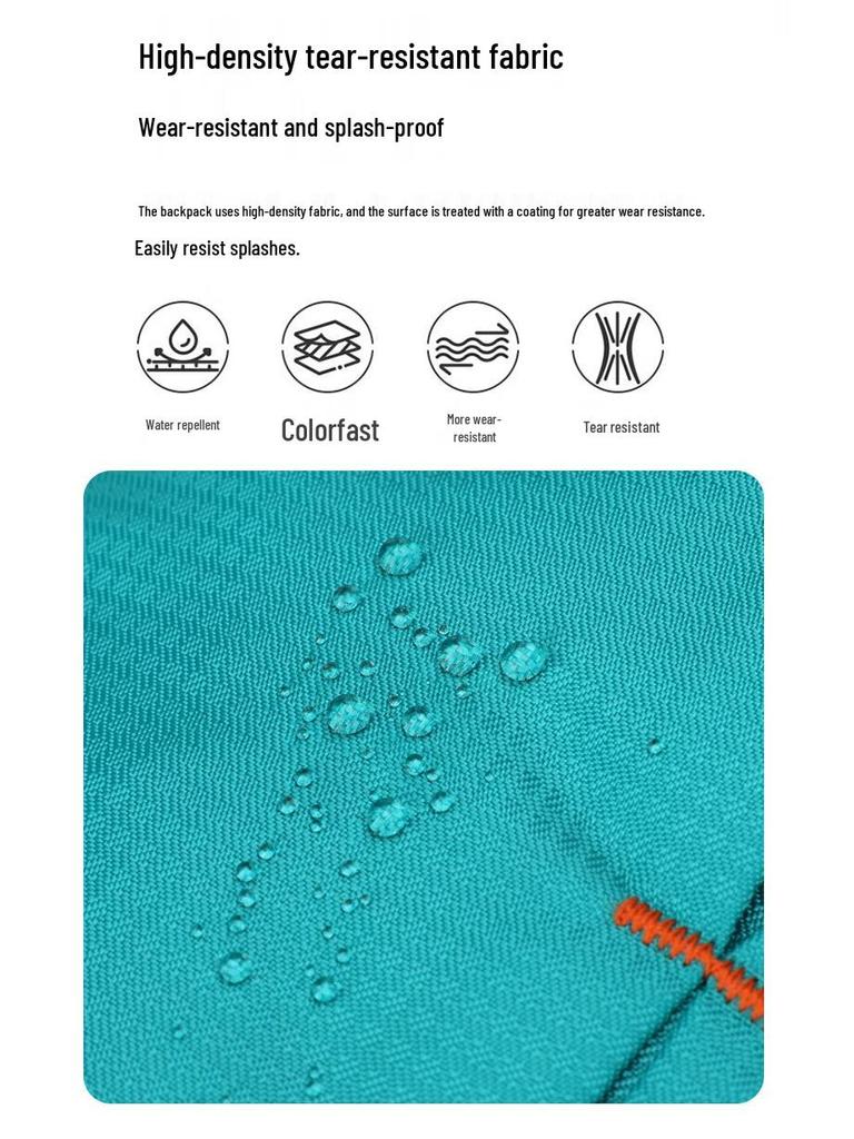 Ultra-light Water Repellent Foldable Backpack for Cycling, Hiking, Camping, & Mountaineering
