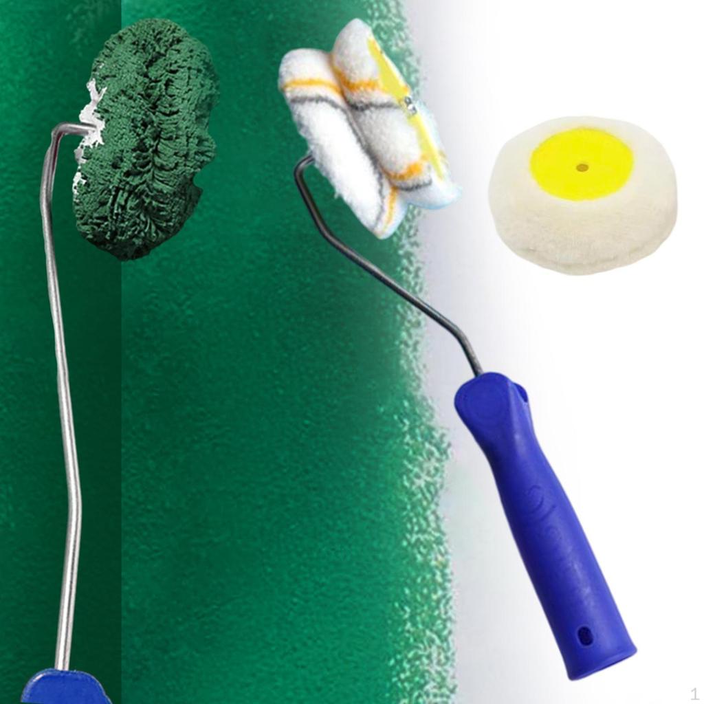 Eckenfarbroller Pinsel Handwerkzeug Ergonomischer Griff Heimwerkerprojekte Bequemer Griff