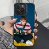 Singer S-Sam Fender  Phone Case For iPhone 17,16,15,14,13,12,11 Plus,Pro Max,XS,Colored Silver Plated Inside Cover