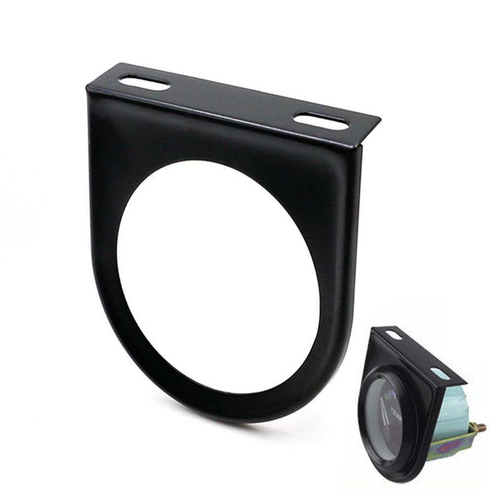 Single Hole 52mm 2Inch Car Motorcycle Gauge Mount Pod Holder Iron Black Bracket for Auto Meter Gauge Pillar