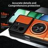 For Xiaomi Redmi A5 NFC (EU) (173.45mm) Magnetic Case Ring Holder Foldable Kickstand TPU PC Phone Cover with Camera Lens Slider