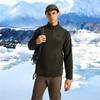 JEEP Windproof Thermal Fleece Half-Zip Jacket