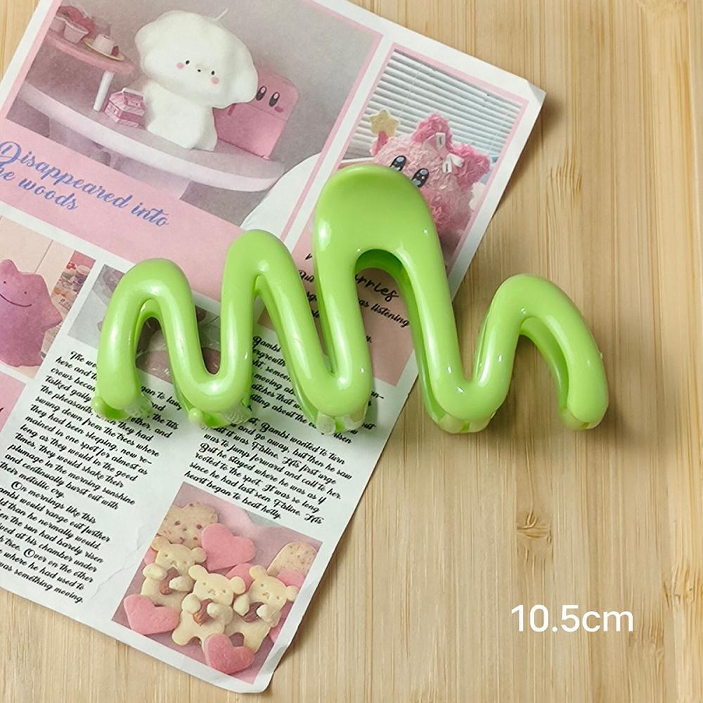 Jelly color shark hairpins 1 PC with as a head accessory wavy low-neck hairpin clips series resembling hairstyle Jewelry