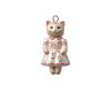 18K Gold Owl Pendant: Stainless Steel Animal Series with Vacuum Electroplating