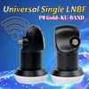 P8 Gold+ KU-BAND Linear Converter Universal Single LNBF HD Digital Satellite Signal Receiver for The New Tricolor 75 Satellites
