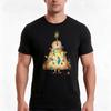 Nz Kiwi Christmas Kiwi Bird As A Christmas Tree With Xmas Lights Tshirt Summer Casual Cotton Tee Oversized Streetwear Tops