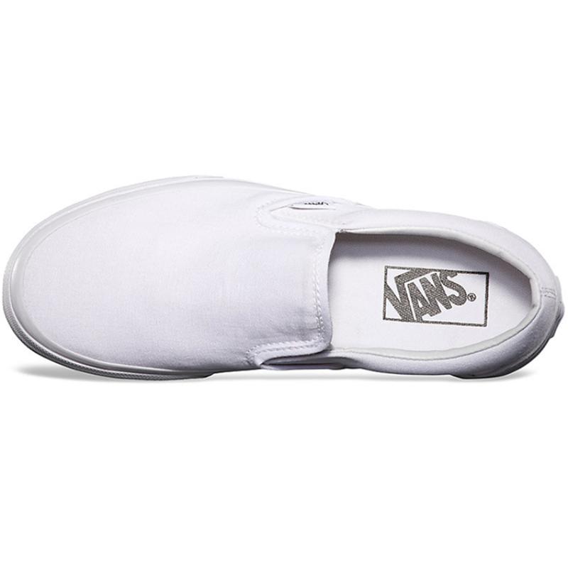 Vans Classic Slip On 'White Canvas' Vans VN000EYEW00