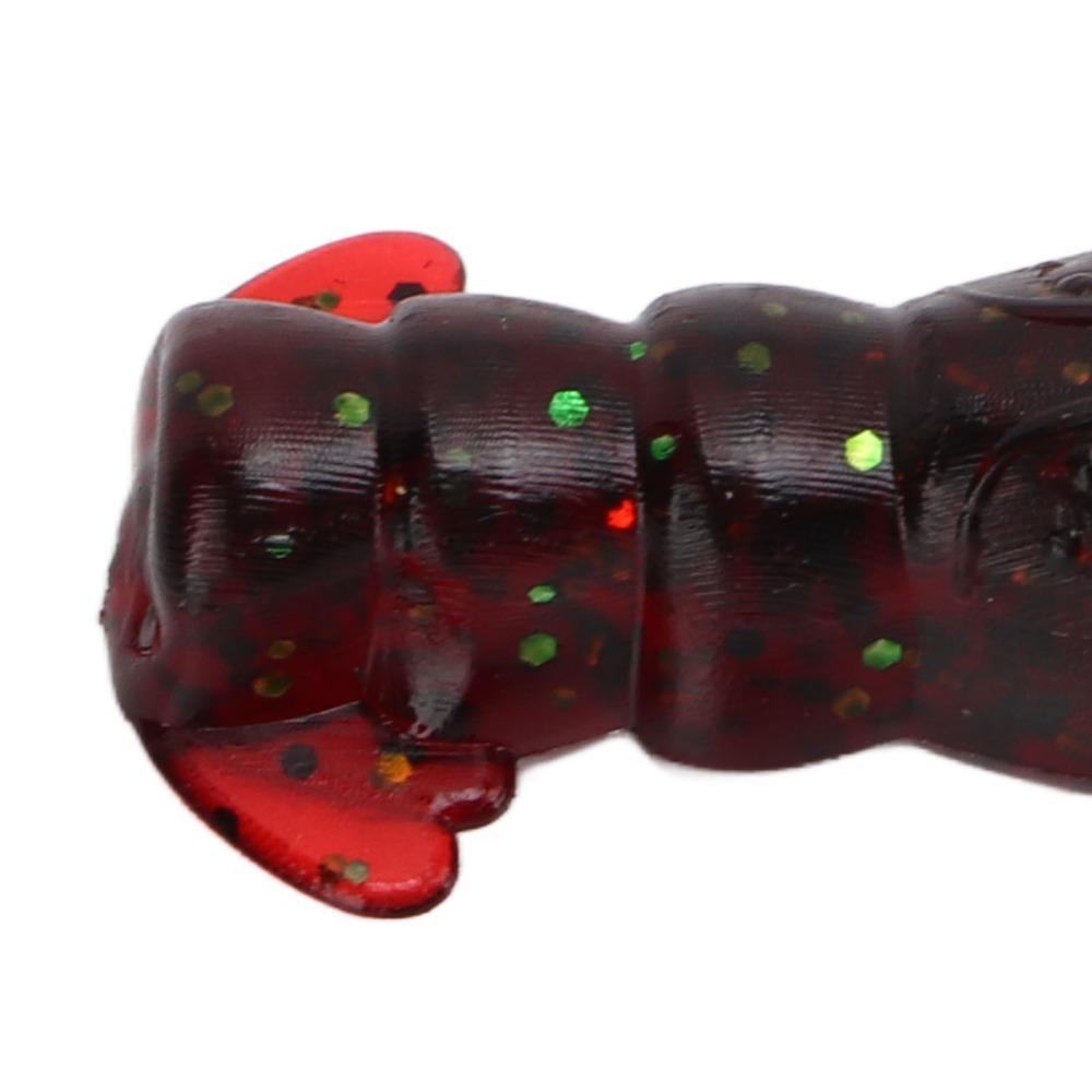 20PCS Soft Crawdad Bait PVC Artificial Lure Durable Fishing Lure  Saltwater Fishing