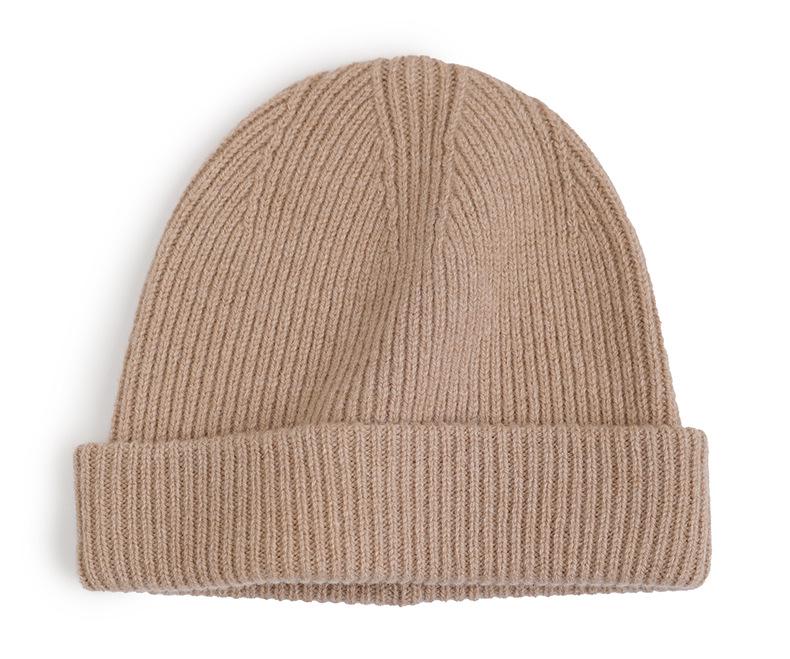Unisex Korean Style Warm Knit Winter Hat - Fashionable Autumn/Winter Headwear