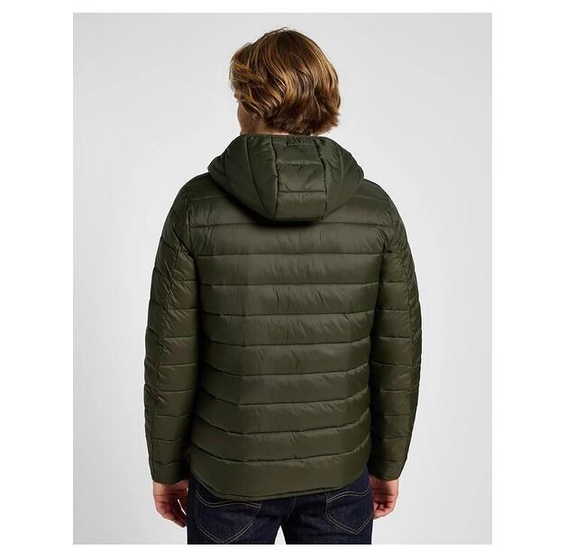 Lee LIGHT PUFFER JKT OLIVE NIGHT Down Jacket