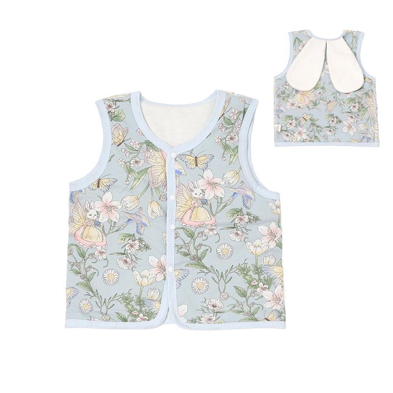 

Теплый хлопковый жилет с подкладкой для мальчиков и девочек - Тонкий жилет для весны, осени, зимы 80 cm