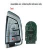 BM CAS4+ FEM 4-Button 868MHz Smart Blade Card Electronic Remote Control Motherboard