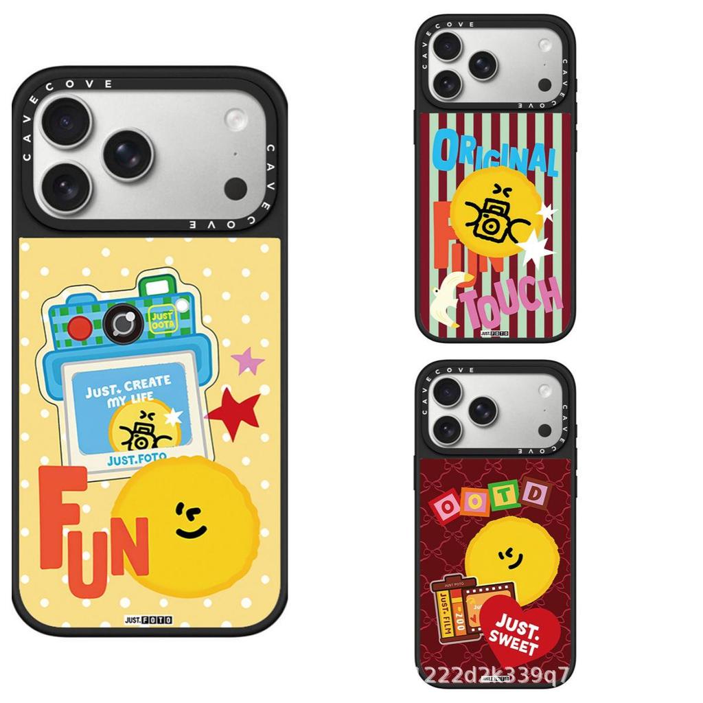 JUST FOTO Headshot Cartoon Protective Case for iPhone 13/15/16/17 Pro Max