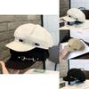 Stylish Beret Lettered Hat For Women Winter Season Cozy Accessory Hat Sunshade