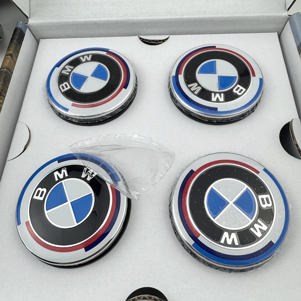 pp-4Pcs mini BMW Floating Wheel Center Caps 68mm Magnetic Levitation Hub Caps Auto replacement Accessory 1/3/5/7 X1 X3 X5 X6
