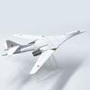 Russian Tupolev Blackjack Strategic Bomber Fighter Model At the Aviation Science Exhibition 1200 Tu-160