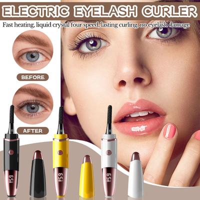 Electric Eyelash Curler Eyelash Perm Curler Electric Hot Eyelash Curler Curler Long-lasting Digital Display Heating Intelligent Temperature Control