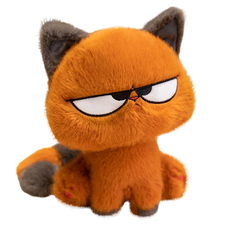Cool Cat Plush Toy, Creative Sassy Kitten Stuffed Animal with Adorable Mole Plushie, Cute Birthday Gift for Girlfriend Kids