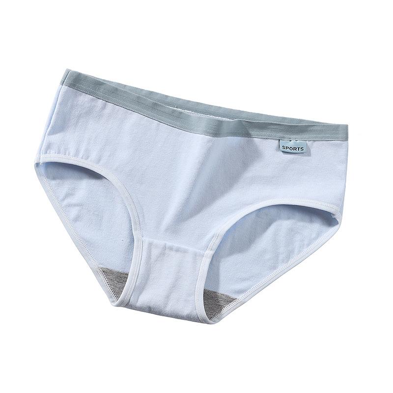 

Трусики женские хлопковые женские простые сексуальные японские студенческие треугольные брюки со средней талией XL