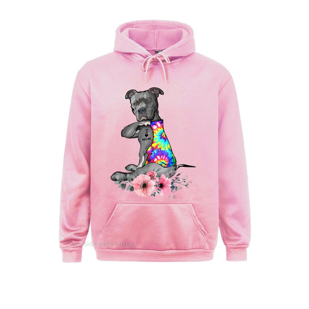 Pitbull Dog Tattoo I Love Mom — фото 5