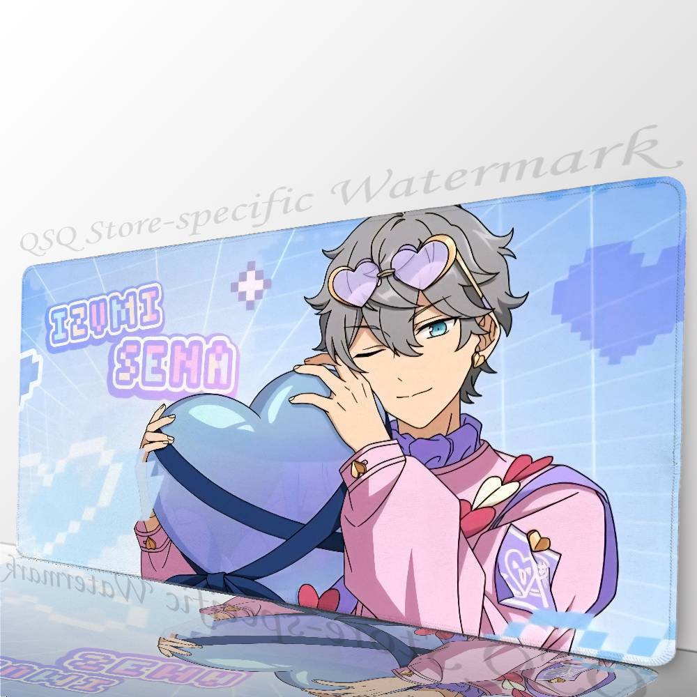 Sena I-Izumi Anime Mousepad Non-slip Suitable For Office Computers Laptops E-sports Game Desk Mats XXL Keyboard