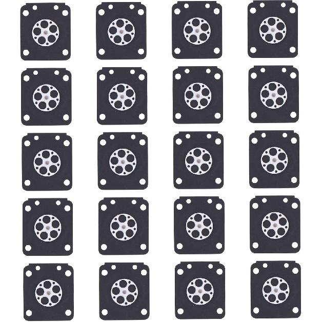 ApplianPar Metering Diaphragm Gasket Assembly A015019 for Zama C1M-W26 C1M-W26C C1M-W47 C1M-EL35 C1M-FR1 C1U-K39A C1Q-K73 Carburetor Repair Kits Pack