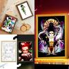Anime Figure Hunter×Hunter Light Painting Photo Frame Killua Chrollo Action Figure Night Light Collection Toys Kid Birthday Gift