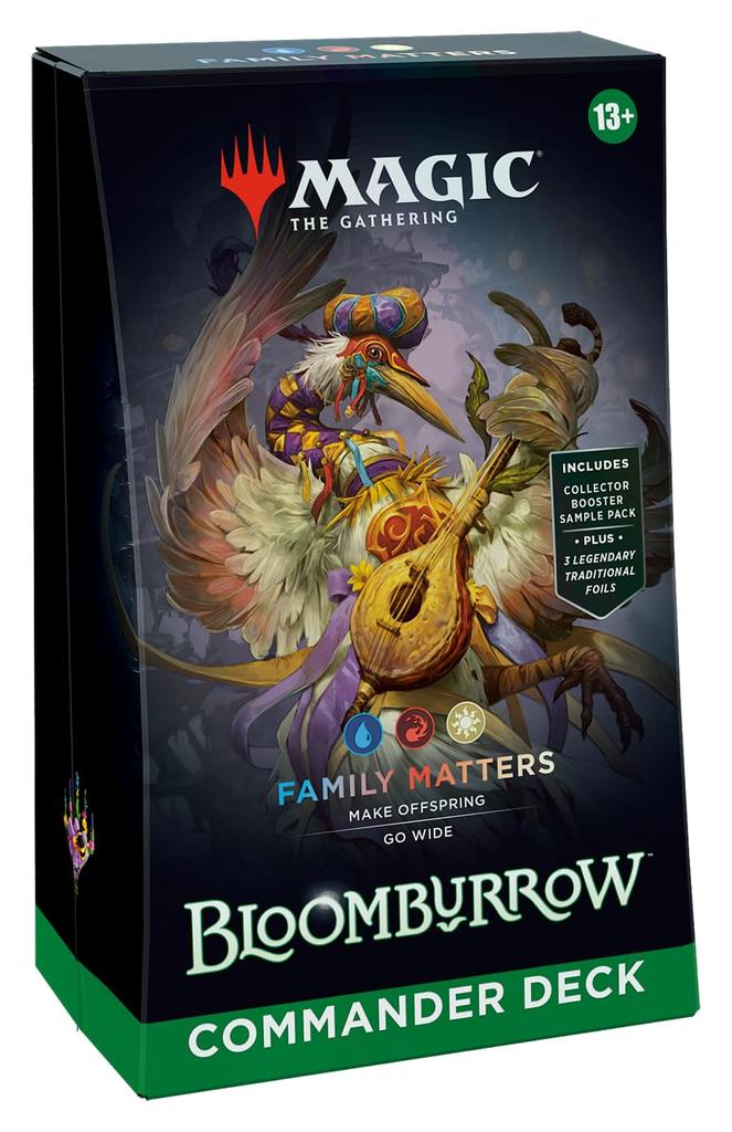 Magic: The Gathering Broombarrow Commander Deck English Version "Family First" MTG Trading Card Wizards of the Coast BLB D34270000