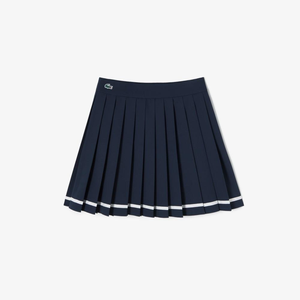 [lacoste] Women's Tennis Tape Tipping Skirt JF231E-56GHDE