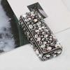 Shiny Rhinestone-inlay Glasses Case Leather Sunglasses Protective Case  for Gifts