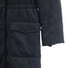 MAX&CO Down Coat 38 Black Hoodie Women Used