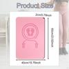 Jump Rope Mat Indoor Slow Jogging Pad Shock Absorption Fitness Blanket Outdoor Non-Slip