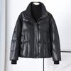 Live broadcast new short thickened down jacket women's small casual loose white duck down cotton-padded coat batch