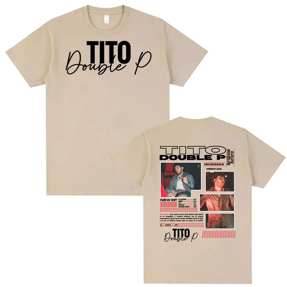 

Tito Double P Ay Mama Album Tour T-shirts Men s Women Clothing Fashion Harajuku Tee Shirt Short Sleeve Oversized T Shirt 3XL