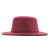 Autumn and winter European, American and western cowboy hats fashion woolen jazz hats men's and women's British fedora hats