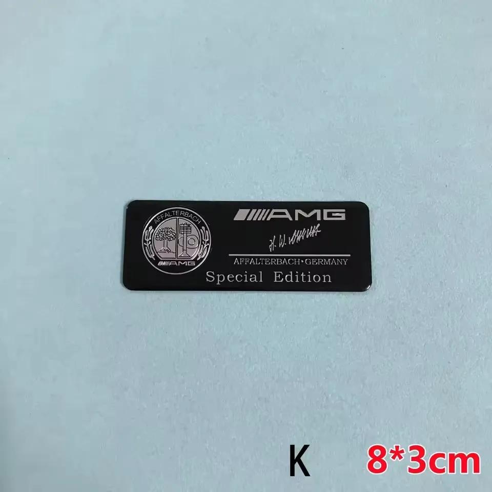 

Car Body Tail Trunk Auto Emblem Sticker Accessories AMG For Mercedes Benz Brabus Maybach Smart W204 GLC CLA GLK W205 W203 W206