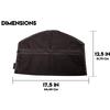 Hanger Diversion Safe Hidden Pocket Safe Fits Under Hanging Clothes with Pocket To Hide Valuables for Home or Travel