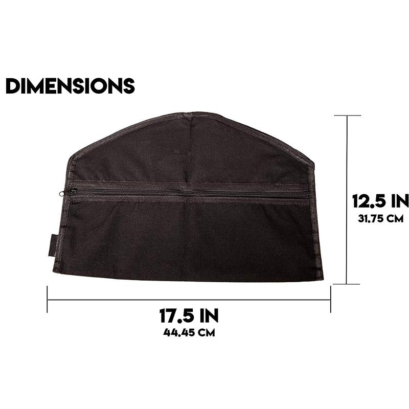 Hanger Diversion Safe Hidden Pocket Safe Fits Under Hanging Clothes with Pocket To Hide Valuables for Home or Travel