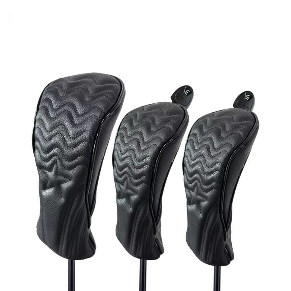 Waterproof Golf Wood Cover Mallet Putter Golf Club Protector Golf Headcover Driver Fairway