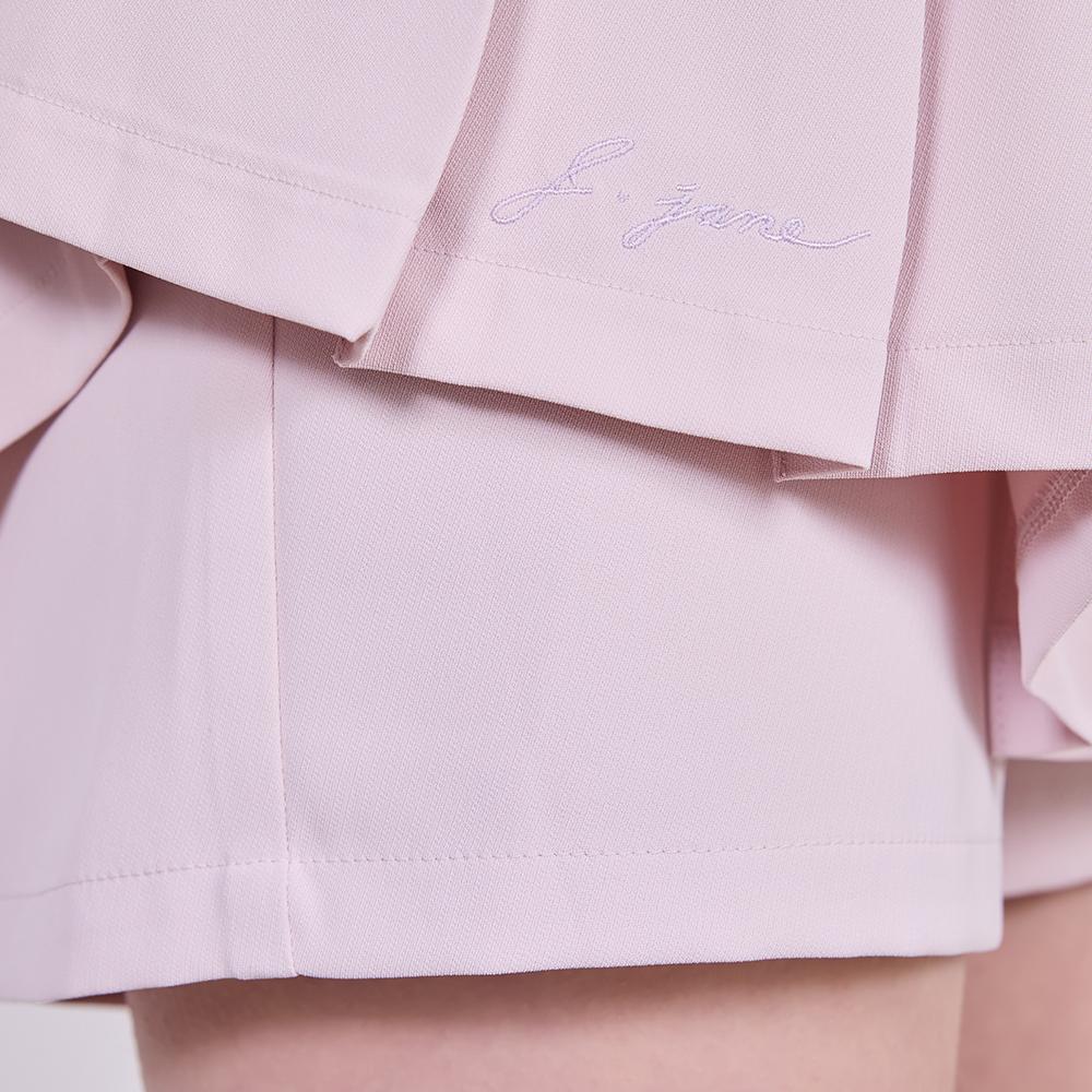 J.JANE Pleated Skirt Pants (Pink)