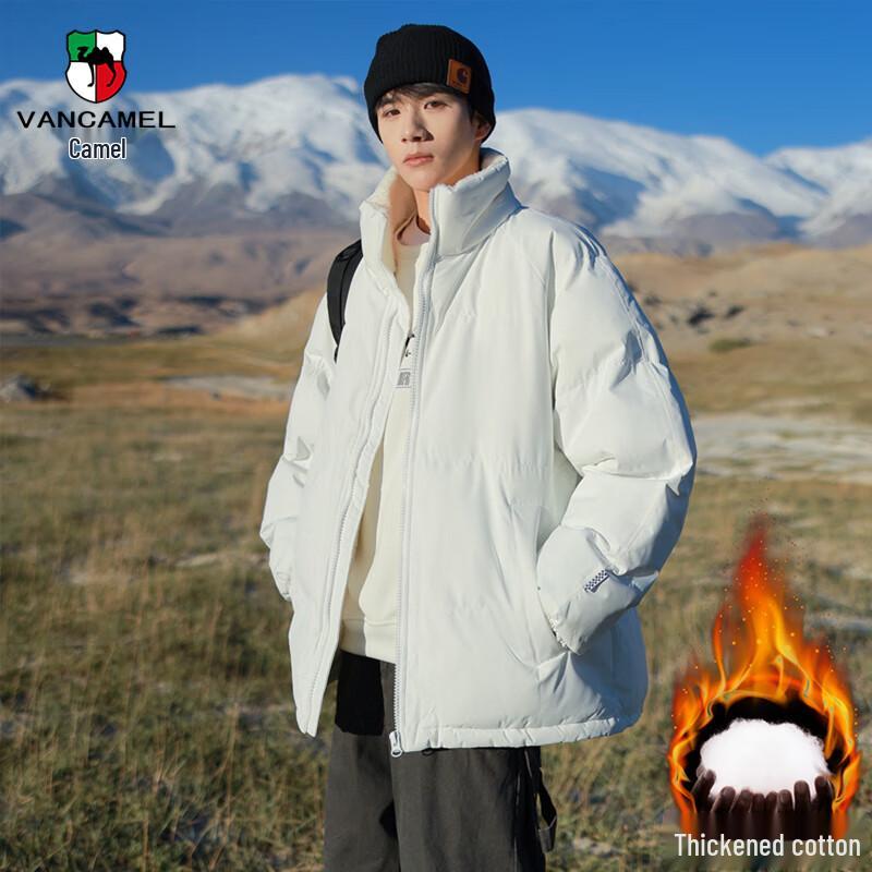 VANCAMEL Men's Autumn Winter Padded Puffer Jacket