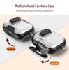 Transparent Color-Block Protective Case with Stand for AirPods Pro 2nd Gen